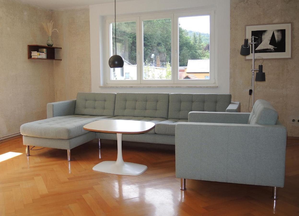 דירות קוניגשטיין אן דר אלבה Casa Karp "Belle Etage" מראה חיצוני תמונה