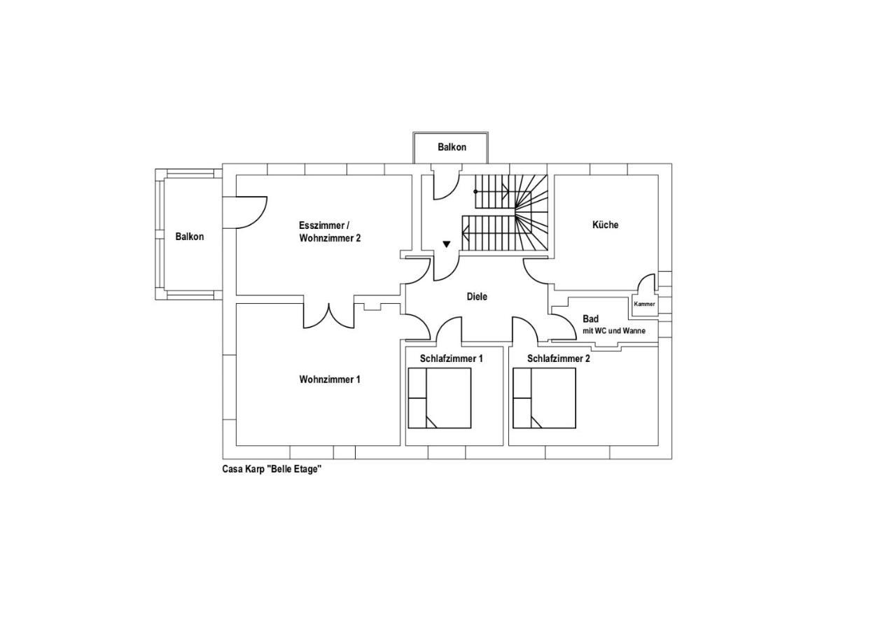 דירות קוניגשטיין אן דר אלבה Casa Karp "Belle Etage" מראה חיצוני תמונה